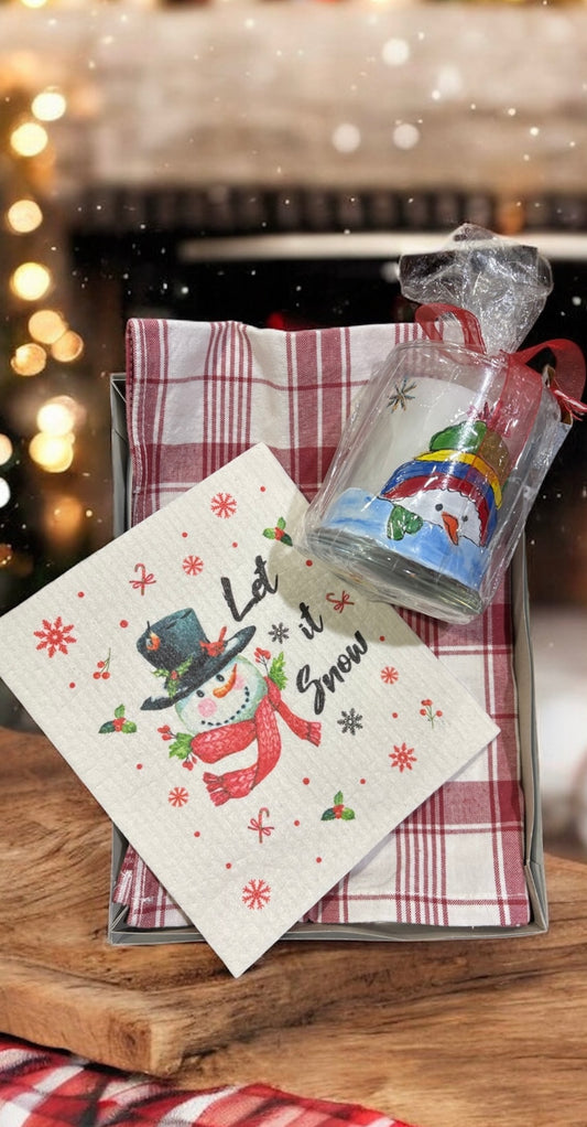 Christmas kitchen gift set