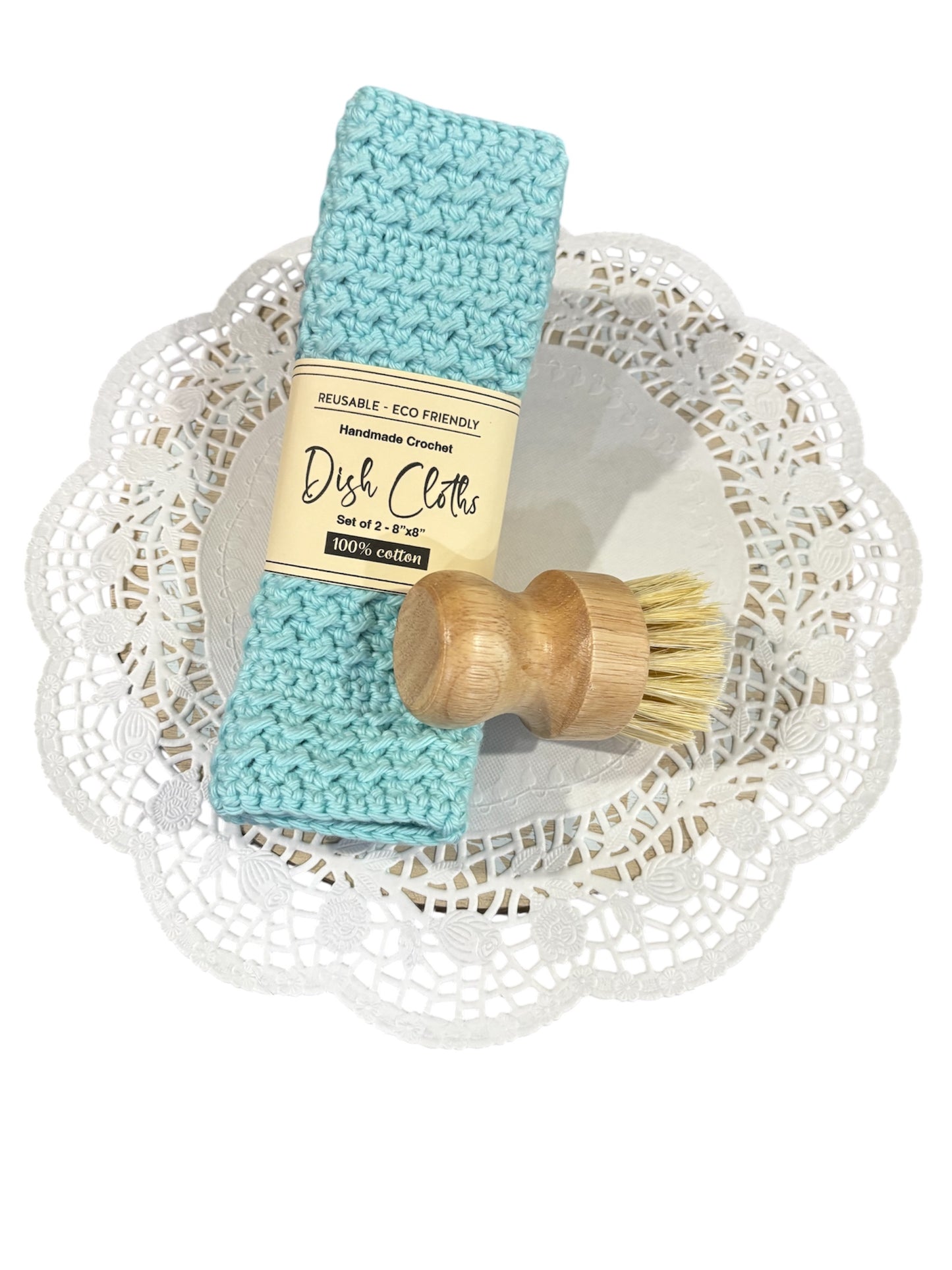 Cleaning supplies gift bag