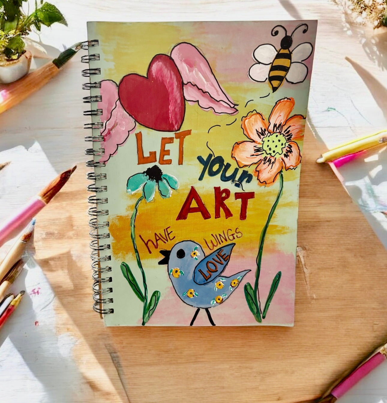 Hand Painted Journals