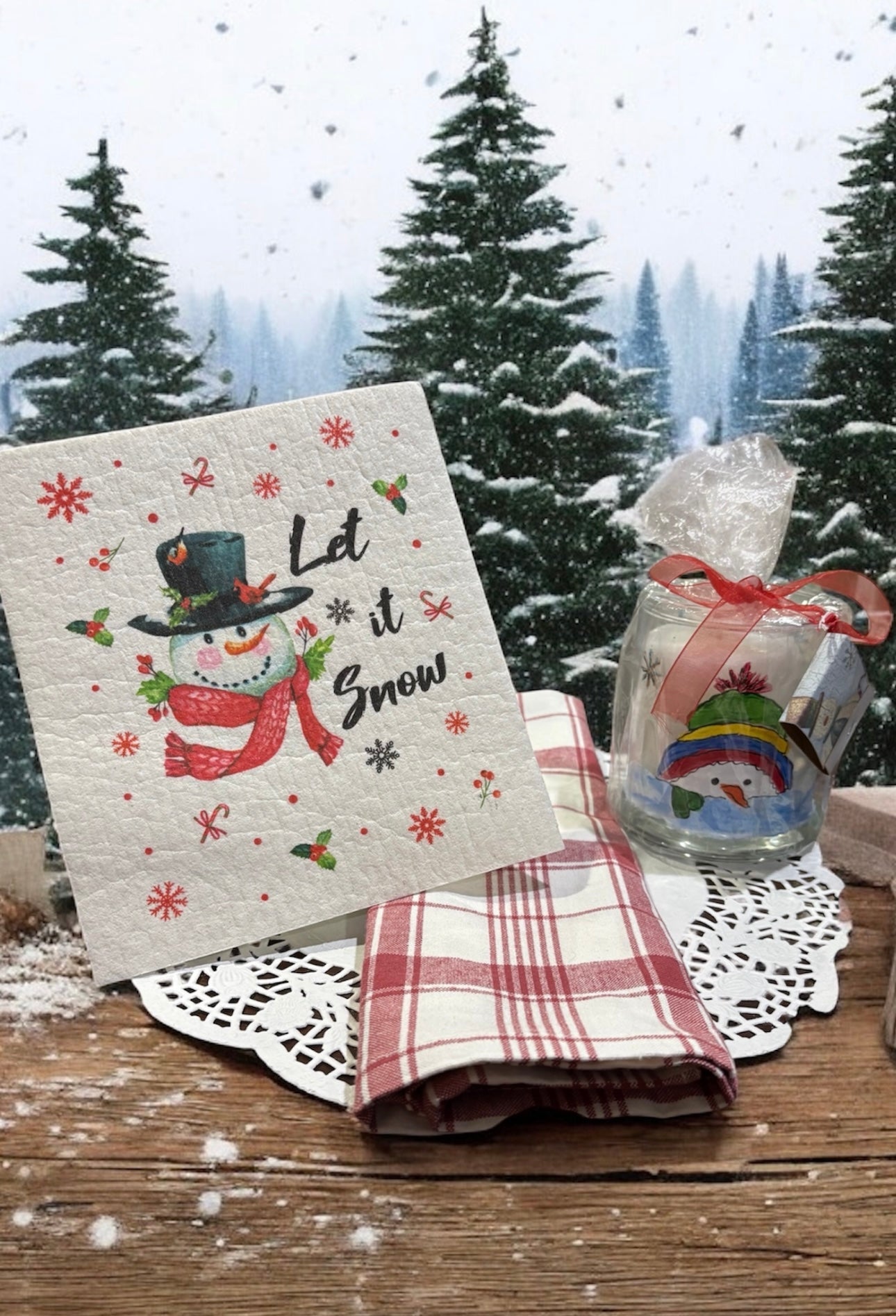 Christmas kitchen gift set