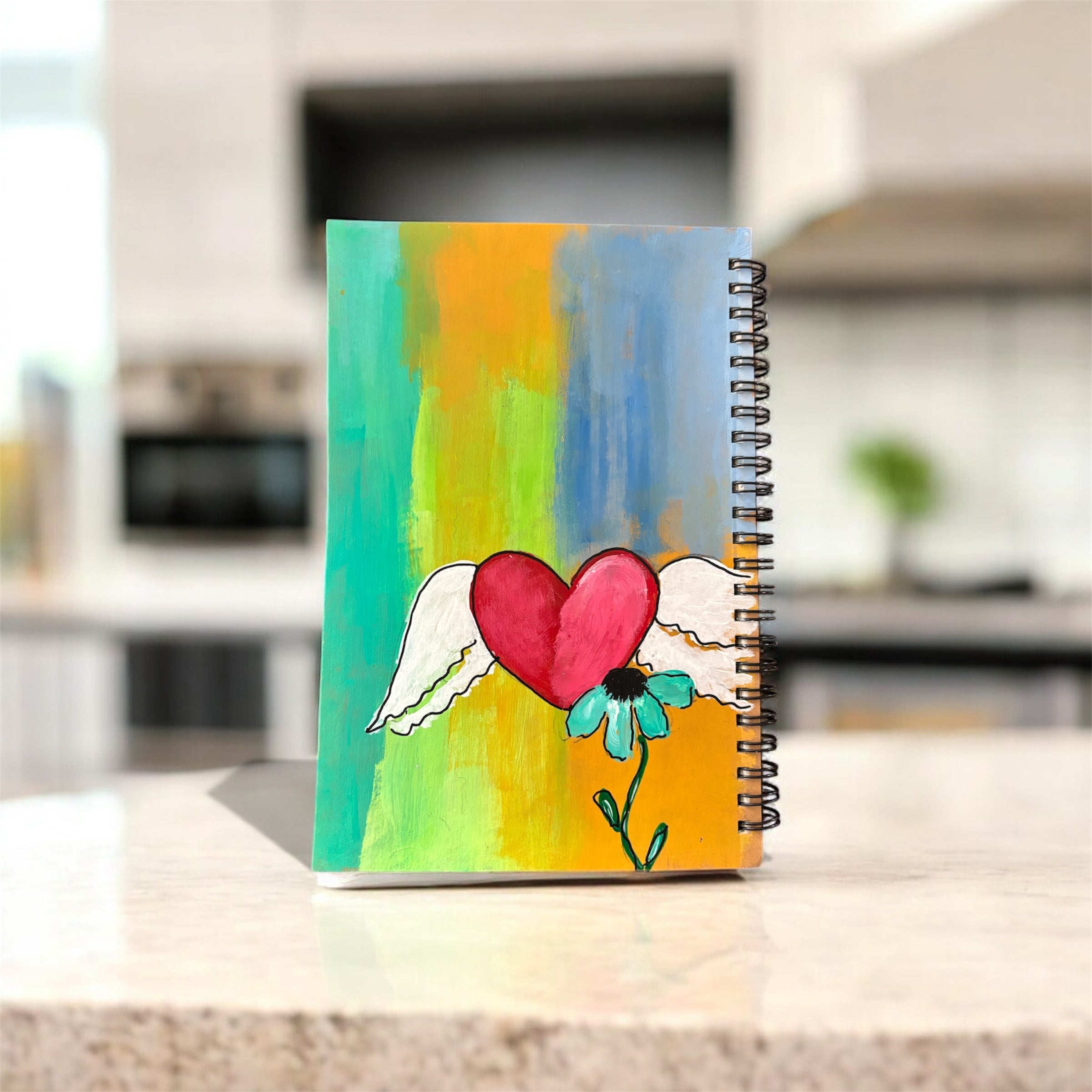 Hand painted journal