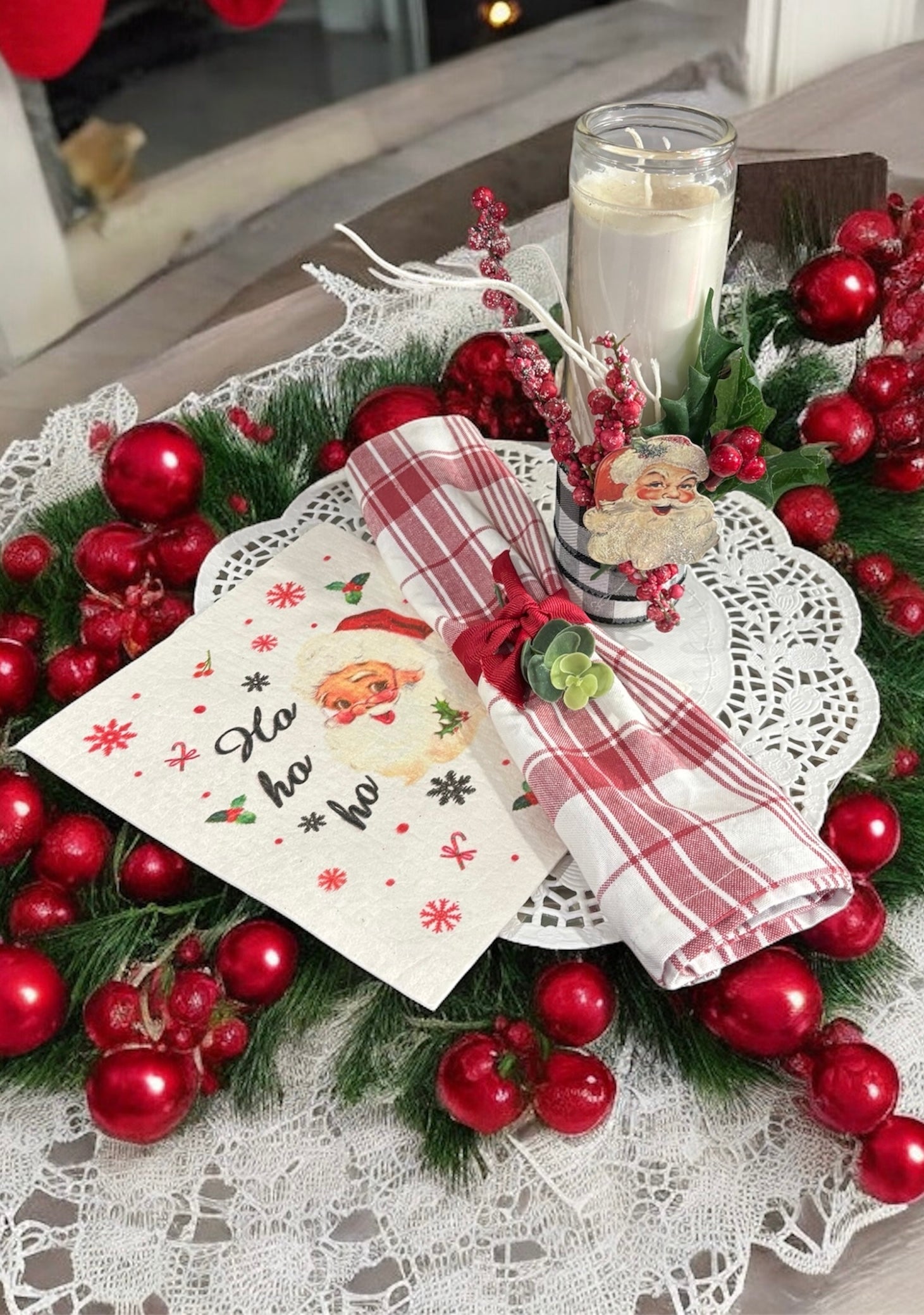 Christmas kitchen gift set