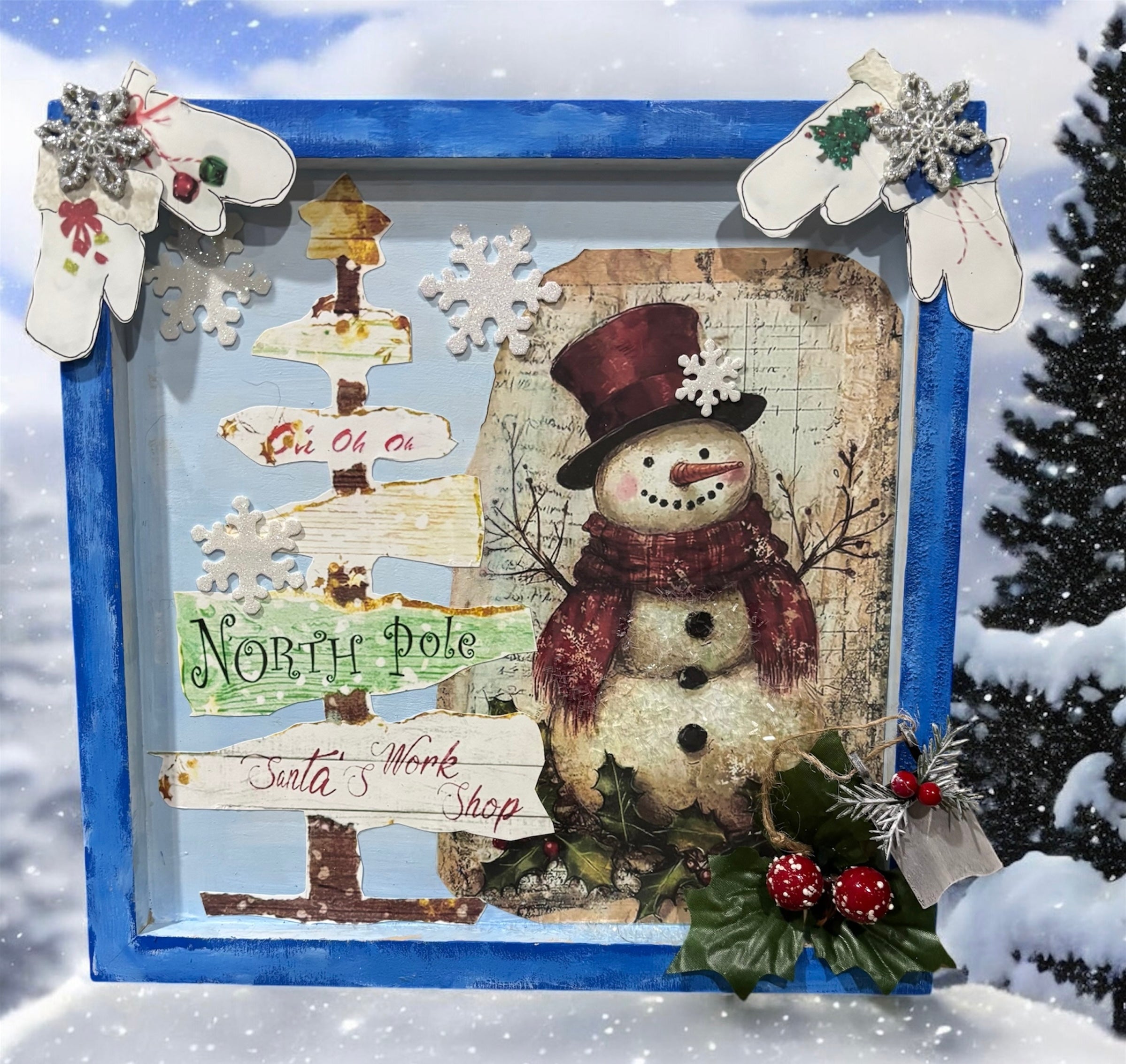 Christmas Snowman Picture