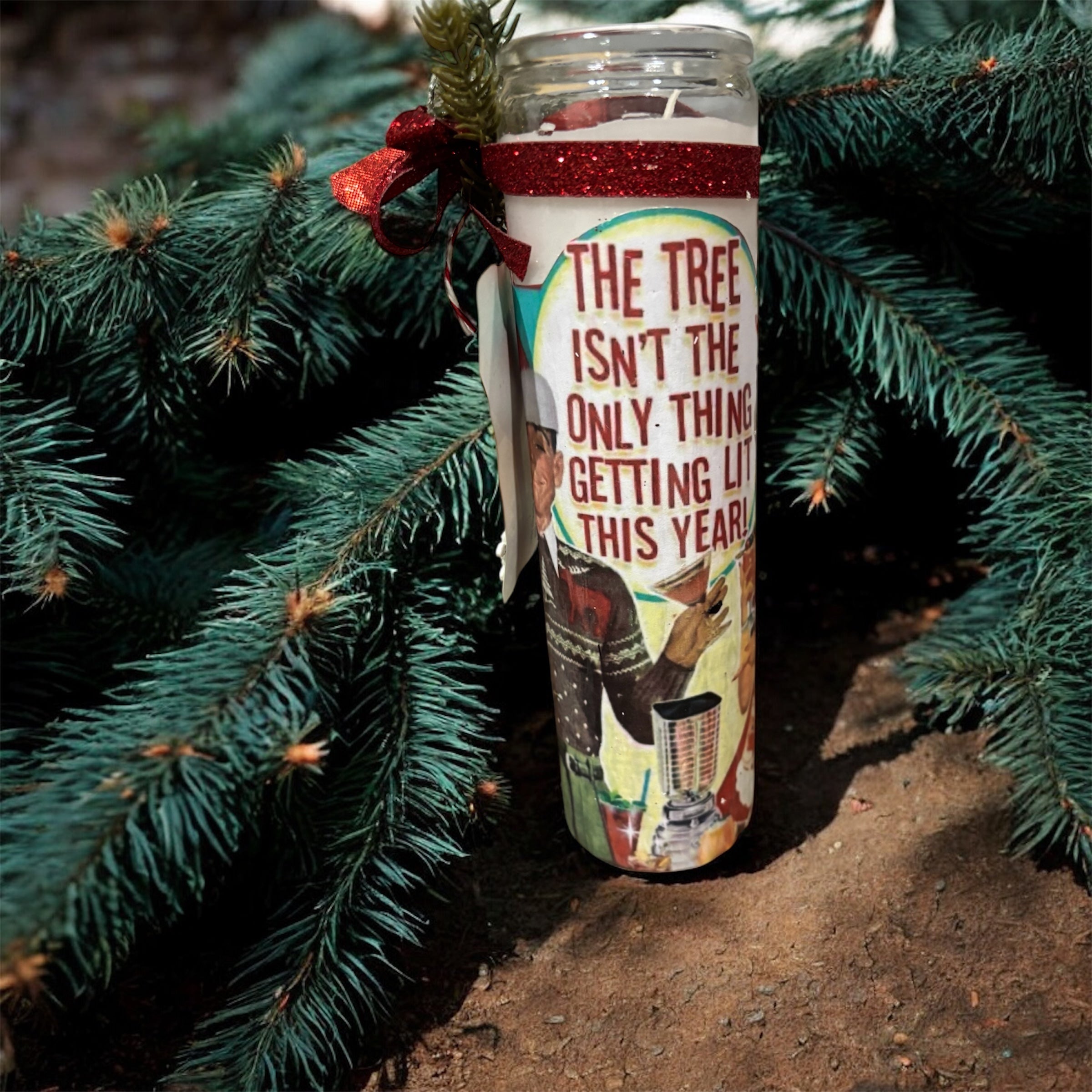 Christmas dish towel set